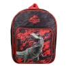 Sac à dos maternelle Jurassic World - 1 compartiment - rouge - Bagtrotter