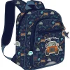 Sac à dos maternelle KIP Jungle - 1 compartiment - bleu - Kid'Abord