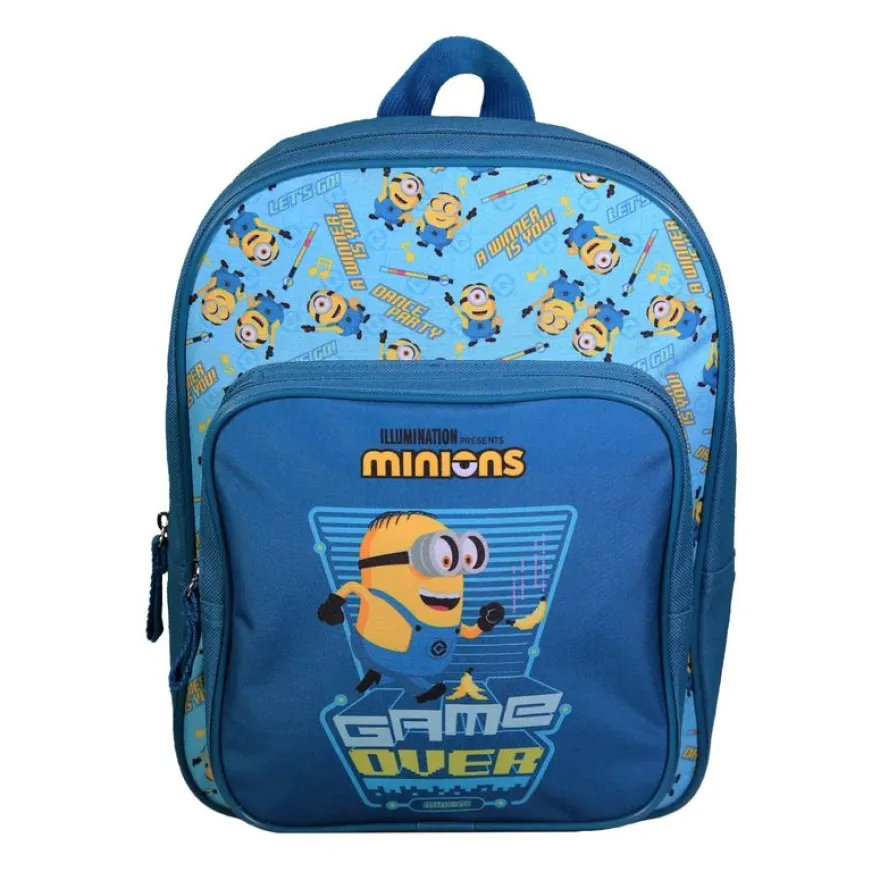 Sac à dos maternelle Les Minions - 1 compartiment - bleu - Bagtrotter