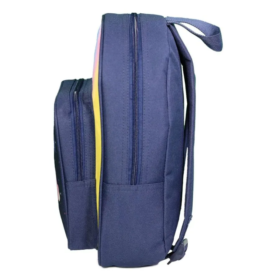 Sac à dos maternelle Lili Lou - 1 compartiment - bleu - Bagtrotter