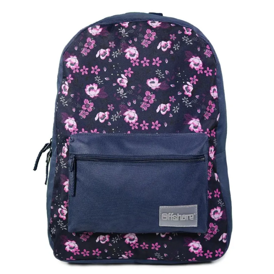 Sac à dos Offshore - 1 compartiment - pivoines - Bagtrotter