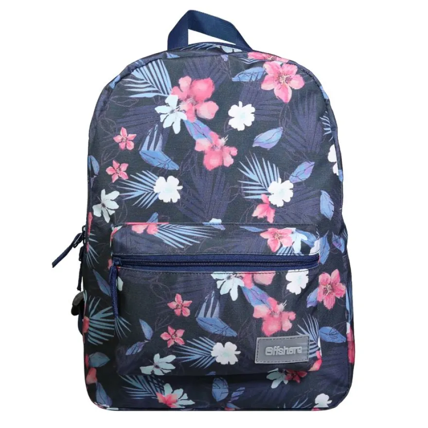 Sac à dos Offshore - 1 compartiment - bleu marine et imprimé - 19L - Bagtrotter