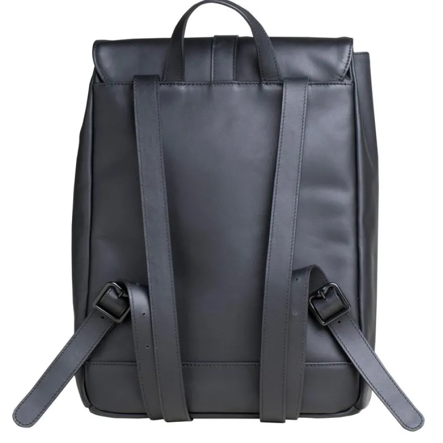 Sac à dos ordinateur Klip-it cuir noir EXACOMPTA