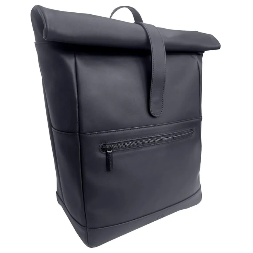 Sac à dos ordinateur Roll-it cuir noir EXACOMPTA