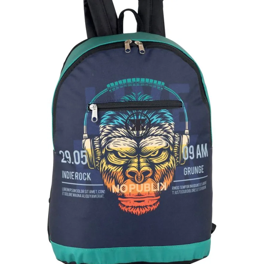 Sac à dos réversible No Publik Wild - 1 compartiment - Hamelin