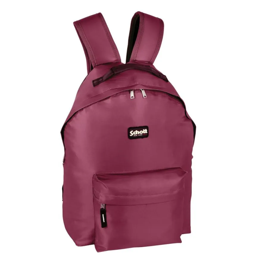 Sac à dos Schott Bombers - 1 compartiment - prune - Hamelin