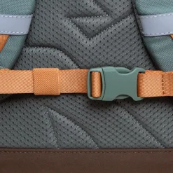 Sac à dos scolaire Noah - 43,5 cm - 1 compartiment - kaki - Biopic