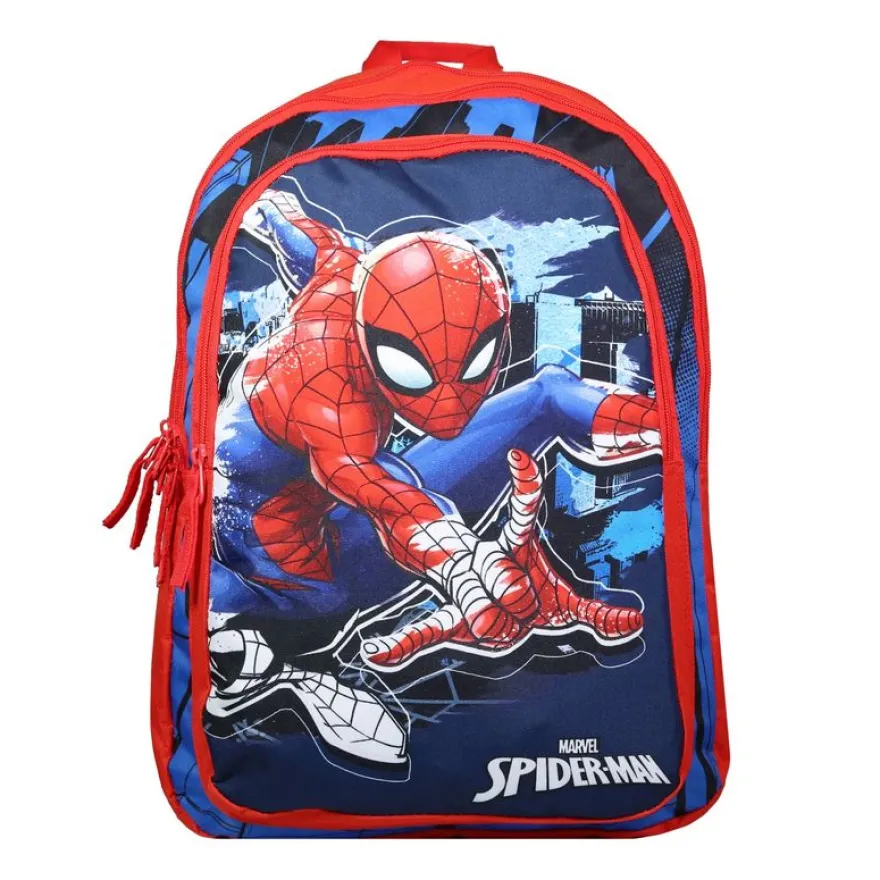 Sac à dos Spiderman - 2 compartiments - bleu - Bagtrotter