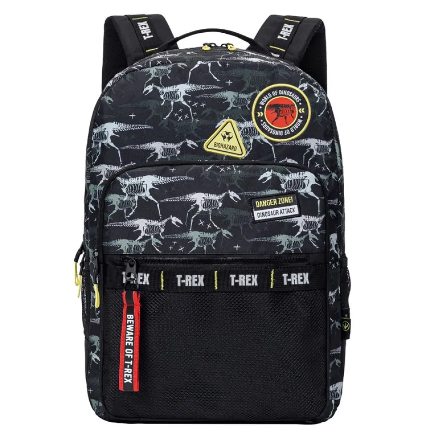 Sac à dos T-Rex - 1 compartiment - noir - Kid'Abord