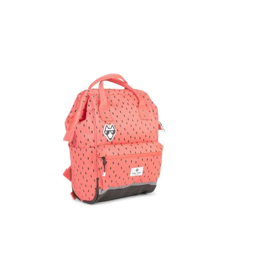 Sac à dos Tutti Frutti - 1 compartiment - rouge - Pol Fox
