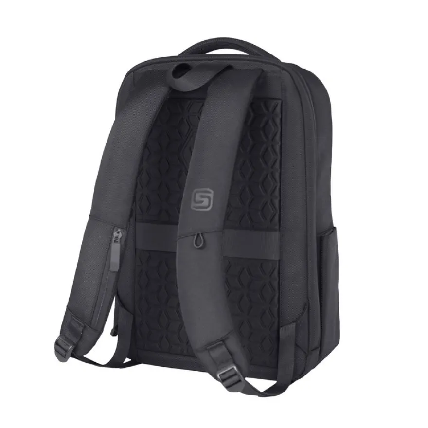 Sac à dos WALKER "Ally" - 2 compartiments coloris Black coated
