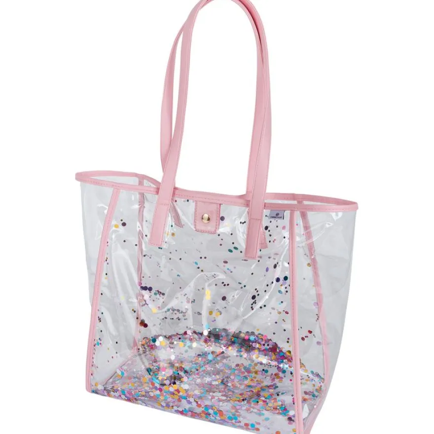 Sac cabas Confettis - 1 compartiment - 2 décors assortis - Oberthur