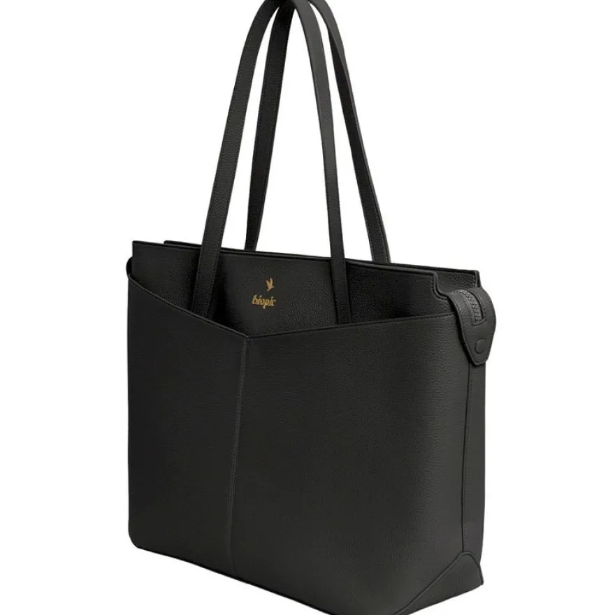 Sac cabas Sofia - 43 cm - 2 compartiments - noir - Biopic