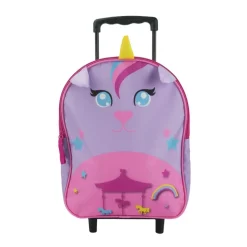Sac maternelle à roulettes Kids - 1 compartiment - violet - Bagtrotter