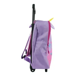 Sac maternelle à roulettes Kids - 1 compartiment - violet - Bagtrotter