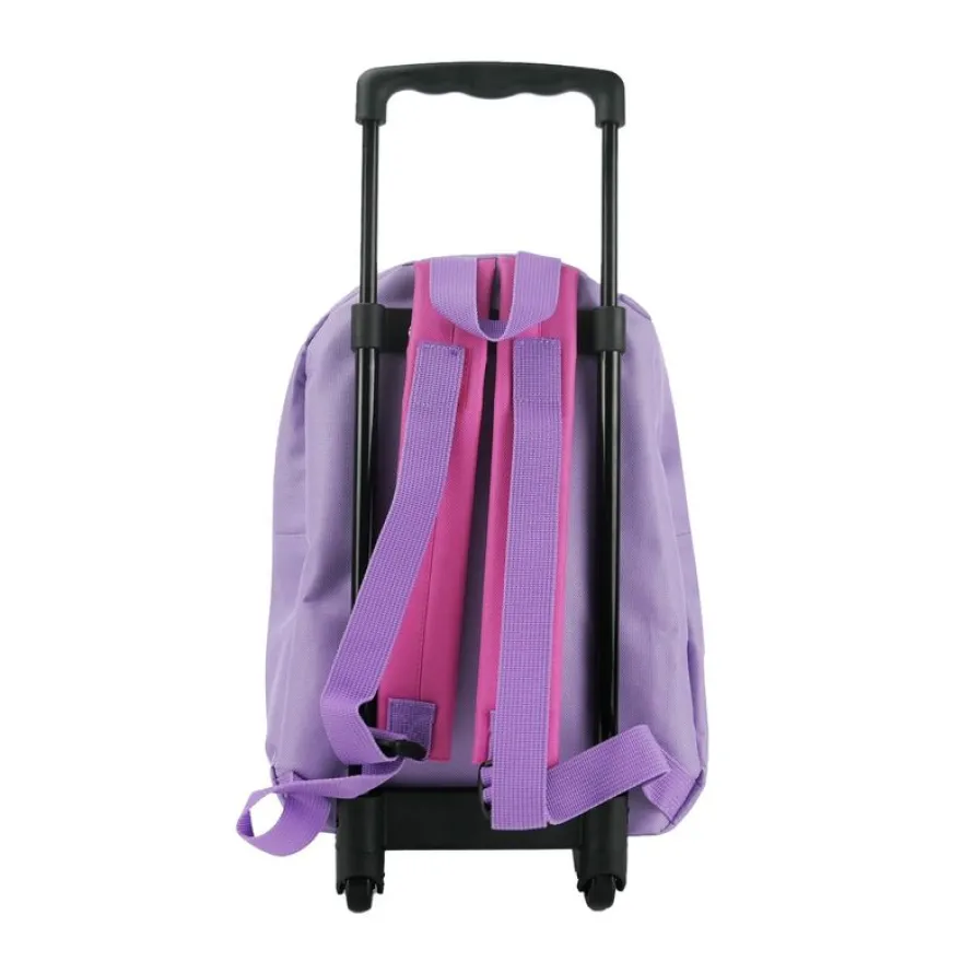 Sac maternelle à roulettes Kids - 1 compartiment - violet - Bagtrotter