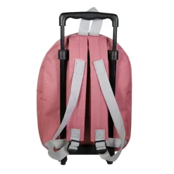 Sac maternelle à roulettes Marie - 1 compartiment - rose - Bagtrotter