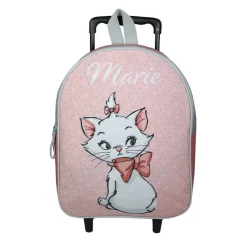 Sac maternelle à roulettes Marie - 1 compartiment - rose - Bagtrotter