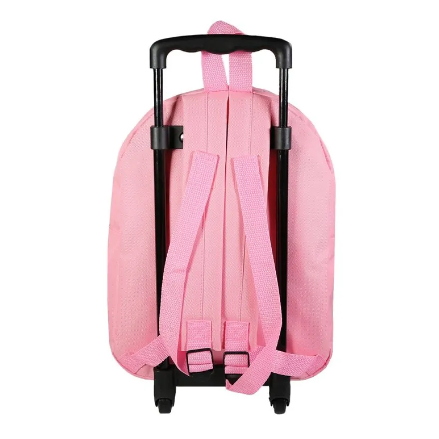 Sac maternelle à roulettes Gabby et la maison magique - 1 compartiment - rose - Bagtrotter