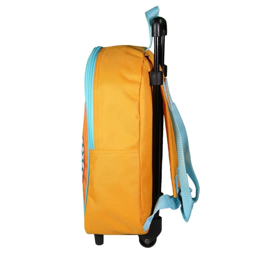 Sac maternelle à roulettes Le Roi Lion - 1 compartiment - jaune - Bagtrotter