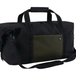 Sac week-end Cork - Noir/kaki - Oberthur