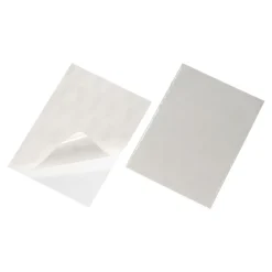 Sachet de 10 pochettes adhésives Pocketfix A4 DURABLE – Polypropylène transparent - dos adhésif pour surfaces lisses - format A4