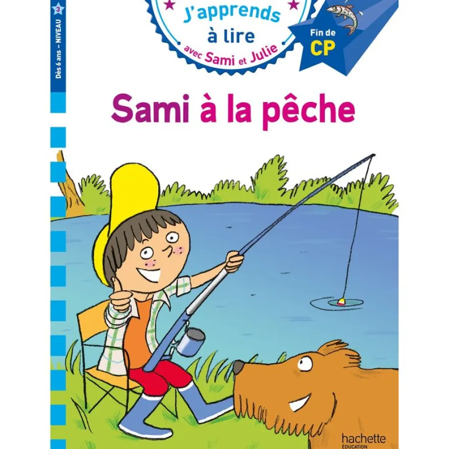 Sami à la pêche - J'apprends à lire avec Sami et Julie - CP3 - livre d'images
