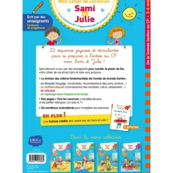 Sami et Julie - De la Grande Section au CP - Cahier de vacances