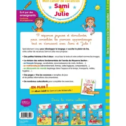 Sami et Julie - De la Moyenne à la Grande Section - Cahier de vacances