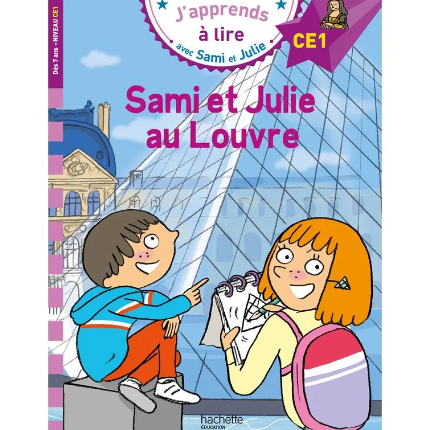 Sami et Julie au Louvre - J'apprends à lire avec Sami et Julie - CE1 - par Bonté Thérèse, Massonaud Emmanuelle - livre