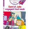 Sami et Julie voyagent tout seuls - J'apprends à lire avec Sami et Julie - CE1 - par Bonté Therese, Massonaud Emmanuelle - livre d'images