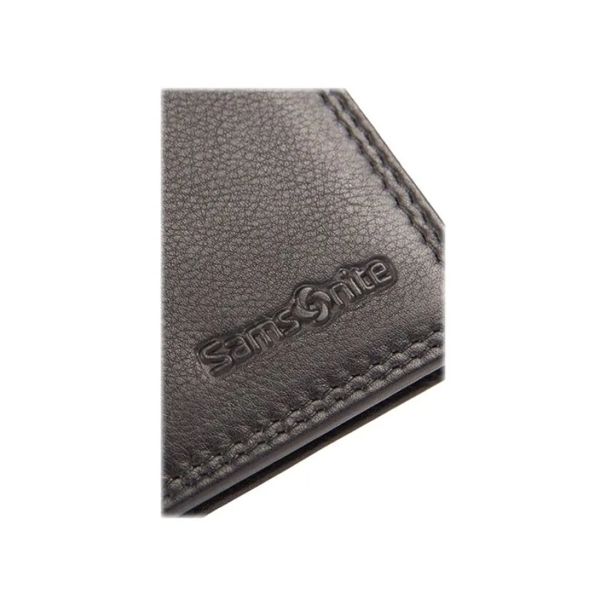 Samsonite Attack SLG S - Portefeuille cuir marron