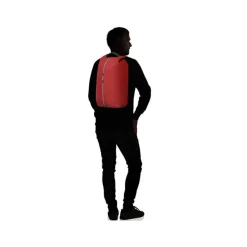 Samsonite Securipak - Sac à dos antivol pour ordinateur portable 15,6" - rouge