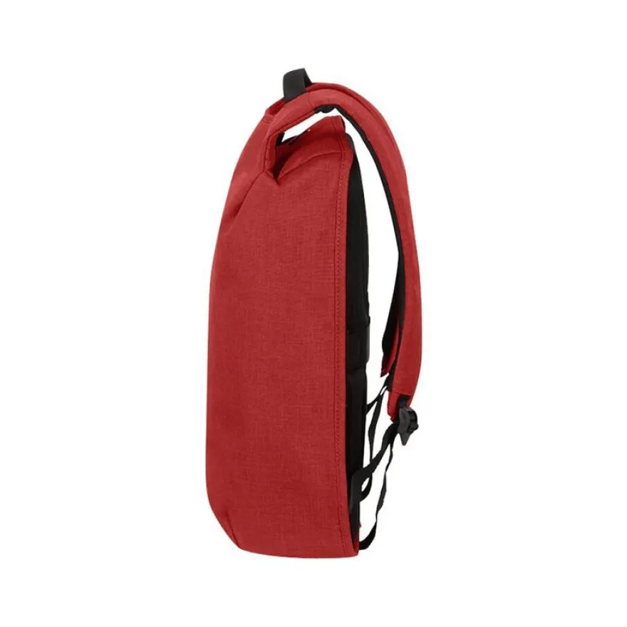 Samsonite Securipak - Sac à dos antivol pour ordinateur portable 15,6" - rouge