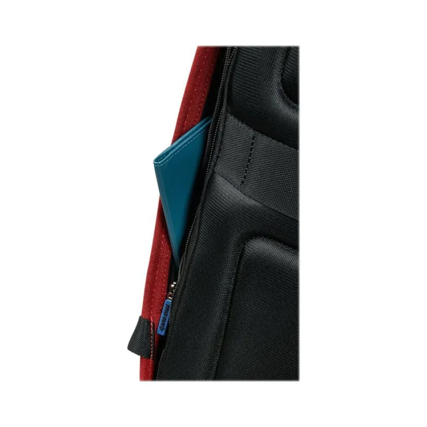 Samsonite Securipak - Sac à dos antivol pour ordinateur portable 15,6" - rouge