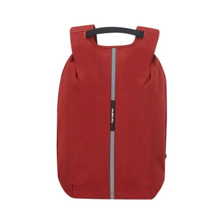 Samsonite Securipak - Sac à dos antivol pour ordinateur portable 15,6" - rouge