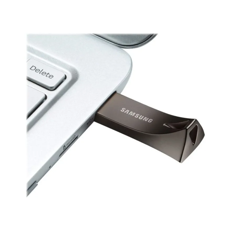 Samsung BAR Plus MUF-256BE4 - Clé USB 256 Go - USB 3.1 Gen 1 - gris