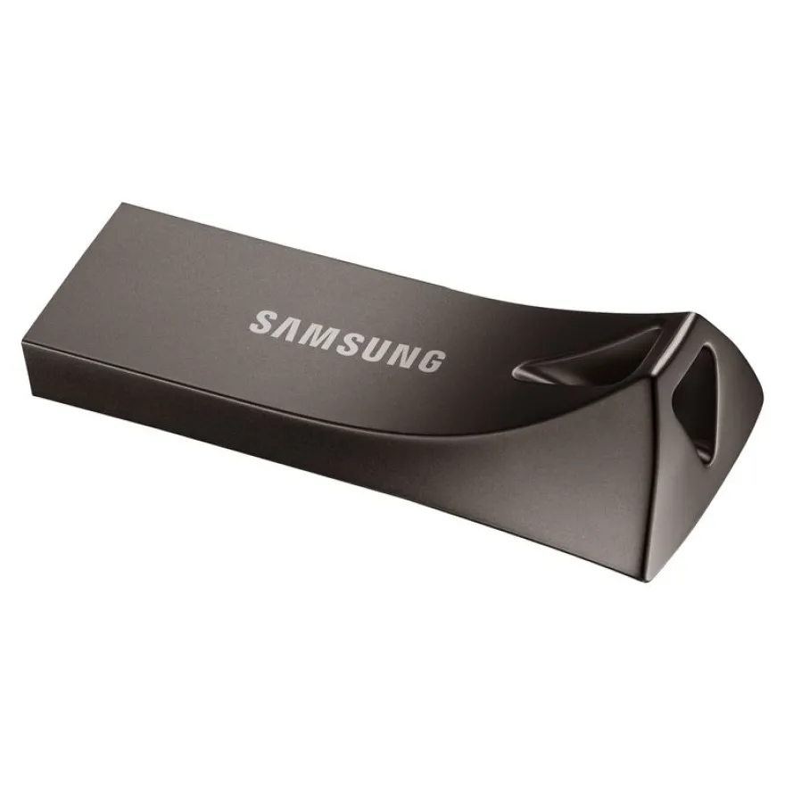 Samsung BAR Plus MUF-256BE4 - Clé USB 256 Go - USB 3.1 Gen 1 - gris