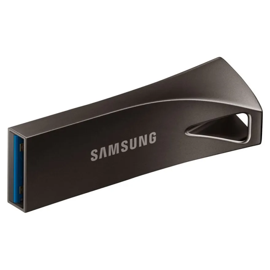 Samsung BAR Plus MUF-256BE4 - Clé USB 256 Go - USB 3.1 Gen 1 - gris