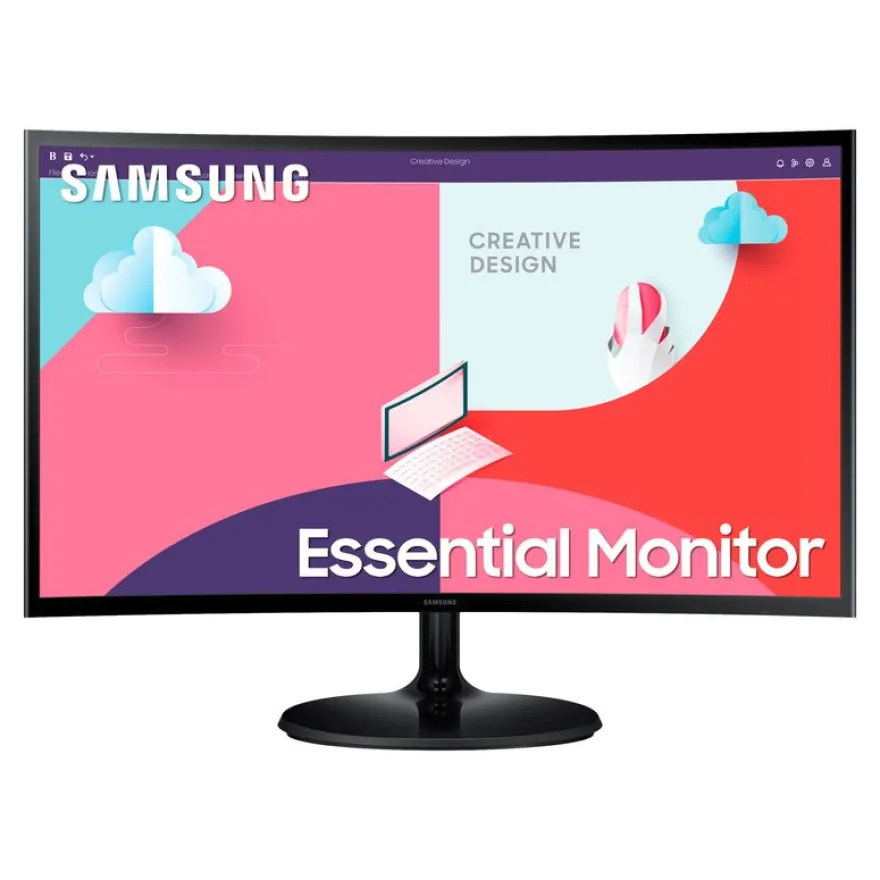 Samsung S24C360EAU - S36C Series - Ecran LED - Incurvé - Full HD (1080p) - 24" - noir