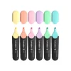 Schneider Job Pastel - Pack de 6 surligneurs - couleurs assorties