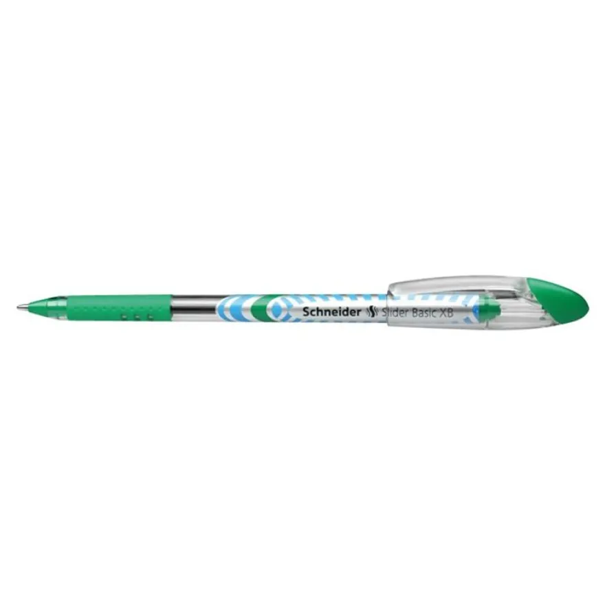 Schneider Slider Basic - Stylo à bille - vert - 1.4 mm - trait large