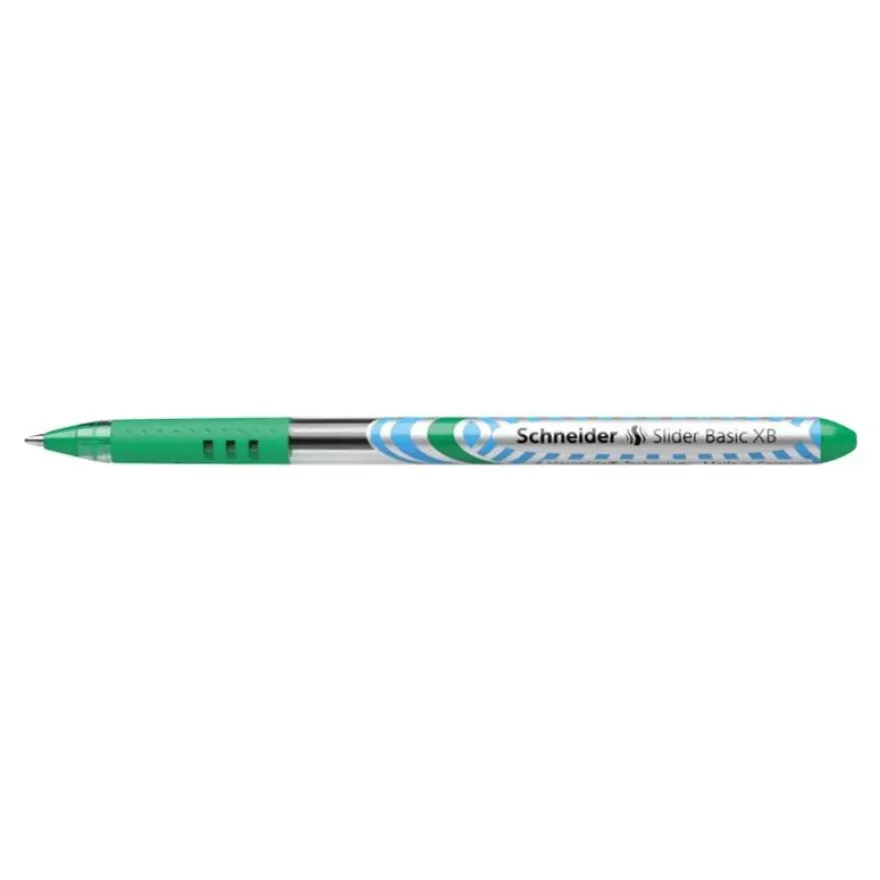 Schneider Slider Basic - Stylo à bille - vert - 1.4 mm - trait large