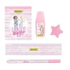 Schoolset bloc-notes/règle/gomme/surligneur Barbie