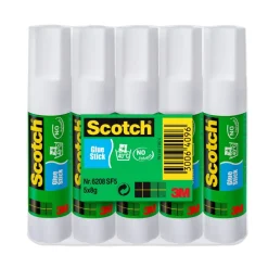 Scotch - Lot de 5 bâtons de colle - 8 gr