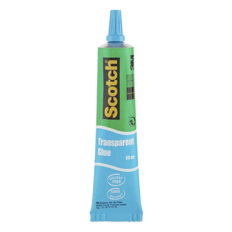 Scotch - Tube de colle - 30 ml - transparent