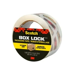 Scotch Box Lock - Ruban adhésif d'emballage - 48 mm x 50 m - transparent