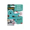 Scotch Clip & Twist - Dévidoir turquoise avec ruban adhésif Scotch Magic 19 mm x 8,89 m