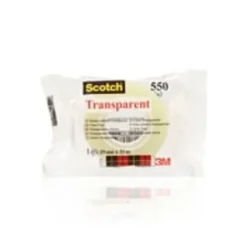 Scotch transparent 550 - Boîte de 8 rubans adhésifs - 19 x 33 mm