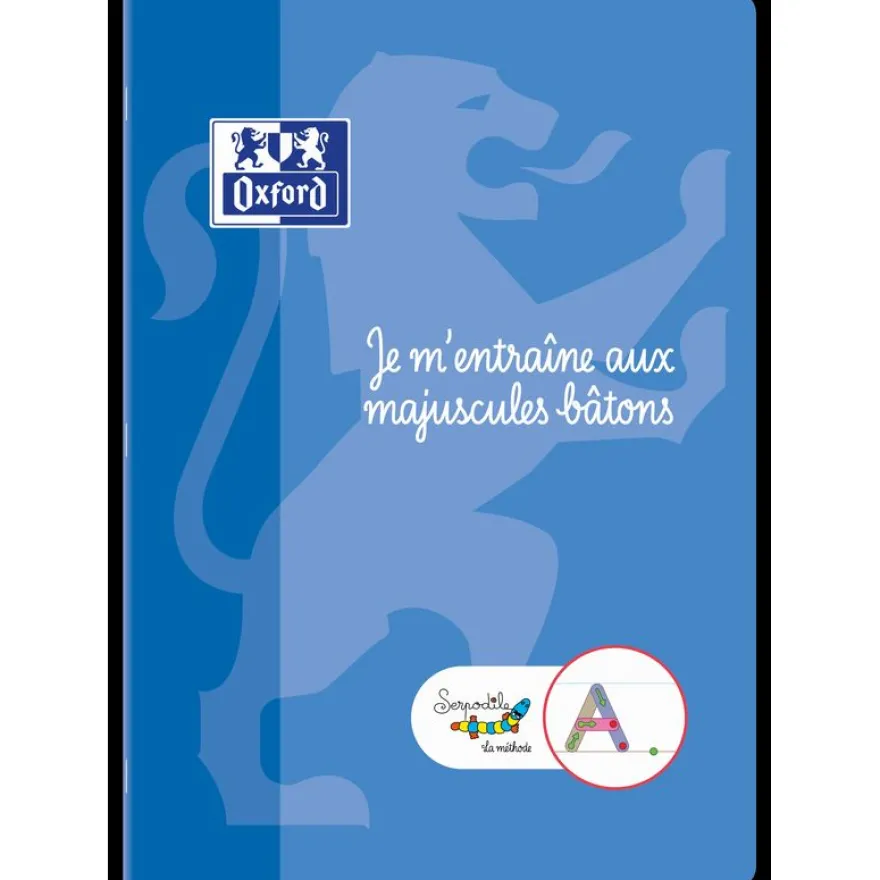 Serpodile - Cahier d'écriture - reliure cousue - A4 - 47 pages
